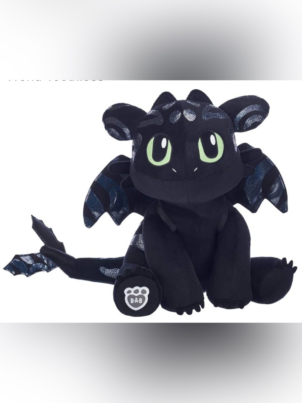 Build-A-Bear Workshop Special Edition Hidden World Toothless Plush Toy
